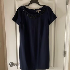 Navy Banana Republic dress